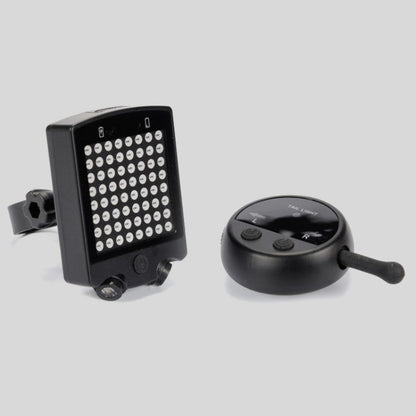 USB Rechargeable LED Bike Turn Signal Laser Light, with Remote Control & Waterproof Design