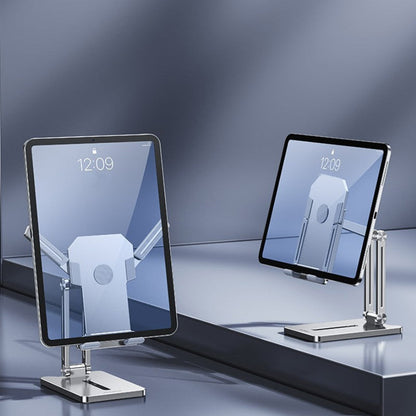 Adjustable Foldable Phone Tablet Desk Stand, for Phone, Tablet, Kindle & More