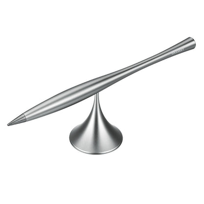 Inkless Eternal Metal Pen, with replaceable metal pen tip, Spinning Base & Smooth Aluminum Alloy Shell, for Office, Work & Study