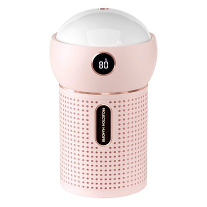 3-in-1 Portable Rechargeable Mini Humidifier, with 360¬∞ Dynamic Projection & Night Light, for Home, Office & Party