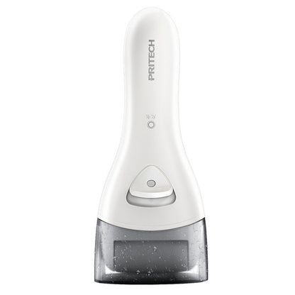 Rechargeable Waterproof Electric Foot File, with 2 Speed, LED Light & Replacement Rollers
