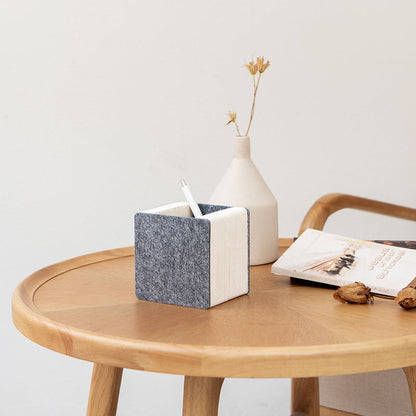 Retractable Desktop Pen Holder, with Accordion Structure, Large Storage Space and Minimalist Design, for Home & Office