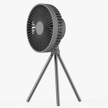 Portable Rechargeable Fan with Flexible Tripod & 3 Speed Settings, for Travel, Office, Room, Outdoor