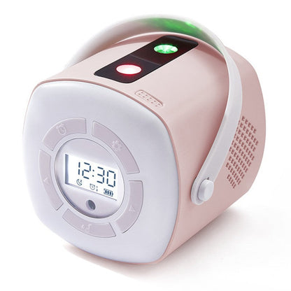 2-in-1 Star Galaxy Projector with Alarm Clock, for Home/Car Planetarium