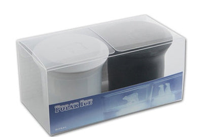 Polar Bear and Penguins Silicone Ice Mold 2pcs Set, for Party, Whisky, Cocktail & More
