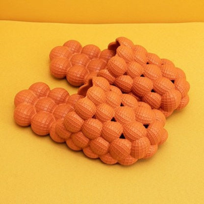 Cute & Comfortable Bubble Slippers, with Ultra-soft Sole, Breathable Design & Curved Toe, for Indoor & Outdoor (1 Pair)