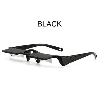 Lazy Bed Prism Reading Glasses, for Laying Down Reading and Watching TV