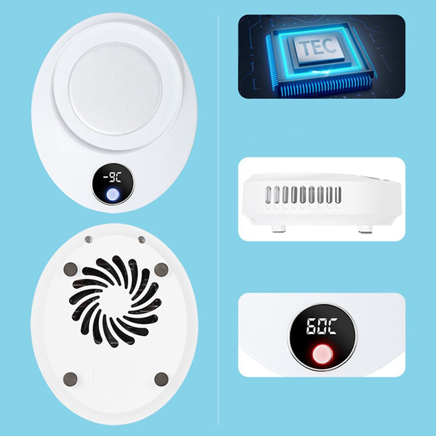 2-in-1 Coffee Mug Warmer / Cooler, with LED Temperature Display & 3 Ways to Use, for Coffee, Tea, Beer, Soda & More