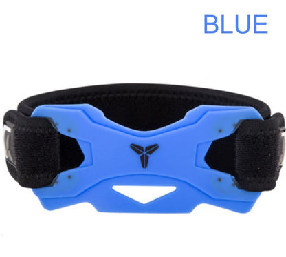 Patella Knee Brace Stabilization Strap, with Elastic Silicone Pad, Breathable & Adjustable Design, for Running, Cycling, Squats & More (1 Pair)