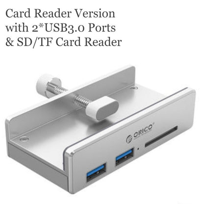 Creative Back Clip Snap-on USB3.0 Hub, with 4 USB Ports & Easy- to-fix Design, for Ultimate Convenience in Home & Office