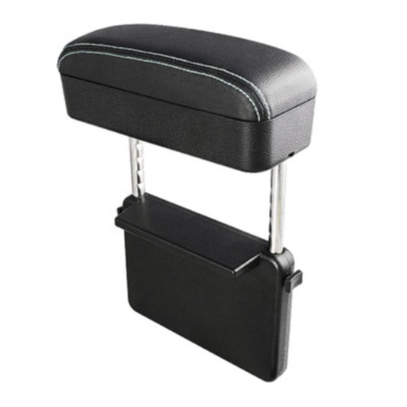 3-in-1 Universal Adjustable Car Armrest Storage Box, with Arm Support, Wireless Charging & Item Storage, for Long Distance Drive (1PC)