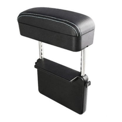 3-in-1 Universal Adjustable Car Armrest Storage Box, with Arm Support, Wireless Charging & Item Storage, for Long Distance Drive (1PC)