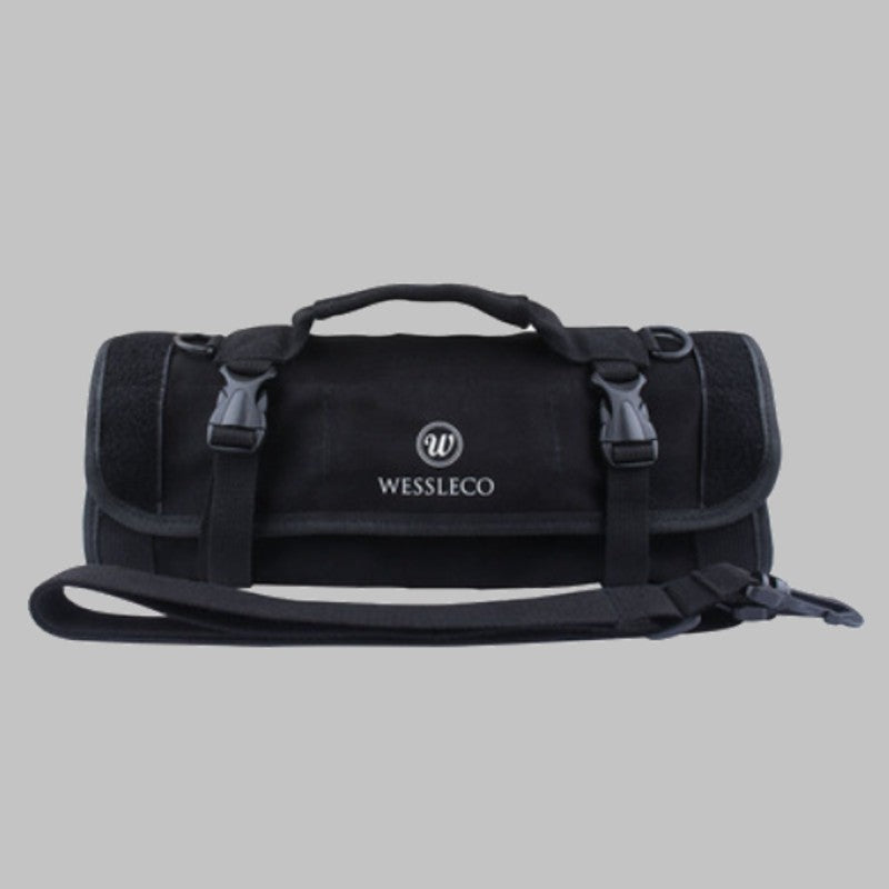 Durable Portable Tool Roll Storage Bag, with 19 Slots & 5 Pockets, for Home, DIY & More