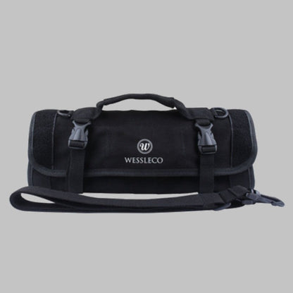 Durable Portable Tool Roll Storage Bag, with 19 Slots & 5 Pockets, for Home, DIY & More