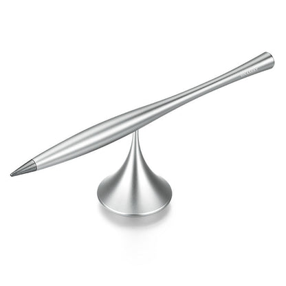 Inkless Eternal Metal Pen, with replaceable metal pen tip, Spinning Base & Smooth Aluminum Alloy Shell, for Office, Work & Study