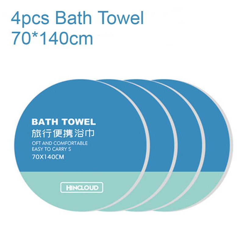 Disposable Compressed Towel Tablets, with Soft & Durable Fabric, for Face and Body, for Travel, Camping & More