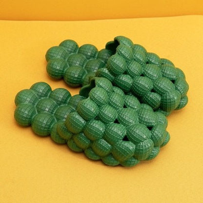 Cute & Comfortable Bubble Slippers, with Ultra-soft Sole, Breathable Design & Curved Toe, for Indoor & Outdoor (1 Pair)