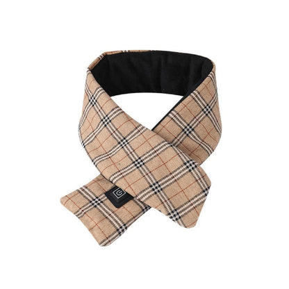 USB Heated Scarf with Built-in Power Bank & Three Temperature Settings, for Warmth & Neck Pain Relief