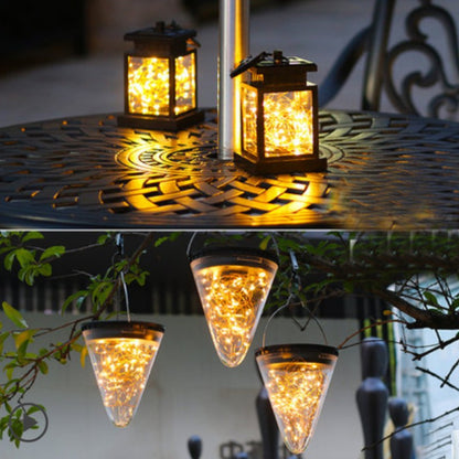 Solar Outdoor LED Decorative Lights, with Clip, Auto ON/OFF & No Wire Required, for Backyard, Balcony, Driveway & More (4-Pack)