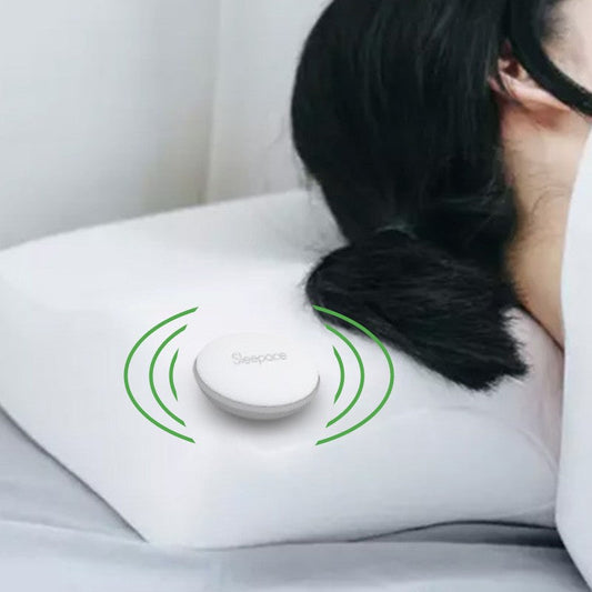 Portable Rechargeable Sleep Monitor and Sleep Tracker, with App, Sleep Recommendations, Bluetooth Transmission and 90 Days Battery Life, for iOS and Android