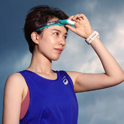 Rechargeable Adjustable Headlamps for Runners, with Head Band, Hat Clip & Bike Clip