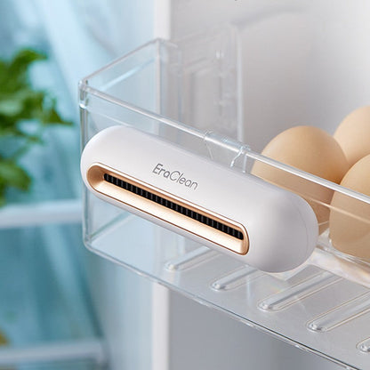 Rechargeable Compact Refrigerator Odor Eliminator Air Purifier, for Fridge, Room, Car, Closet & Drawer