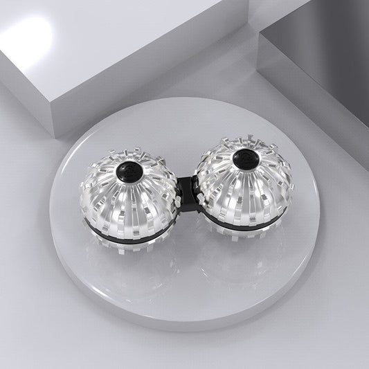 Portable Anti-Stress Body Massager Ball, with Zinc Alloy Material, for Adults and Kids