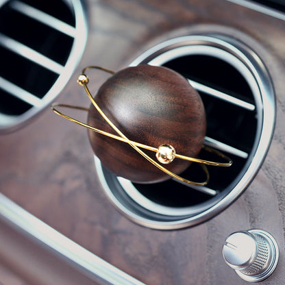 Exquisite Planet-shaped Car Air Freshener, with 2 Refills, for Car, Home, Office & More