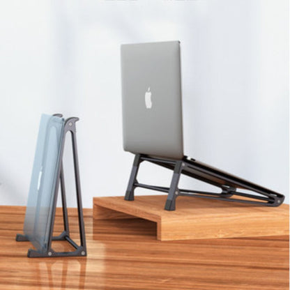 Aluminum Ergonomic Laptop Stand, with Detachable & Easy-to-Assemble Design, for Home & Office