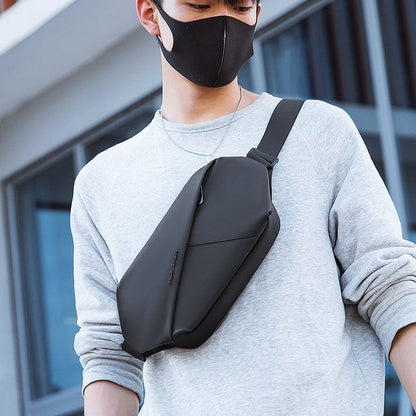 Stylish Waterproof Sling Bag, with Multiple Compartments & Large Capacity, for Travel & Outdoors