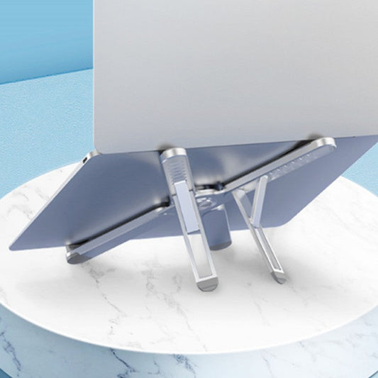 Portable Collapsible Aluminum Laptop Stand, with Adjustable Height, for Laptops Computers