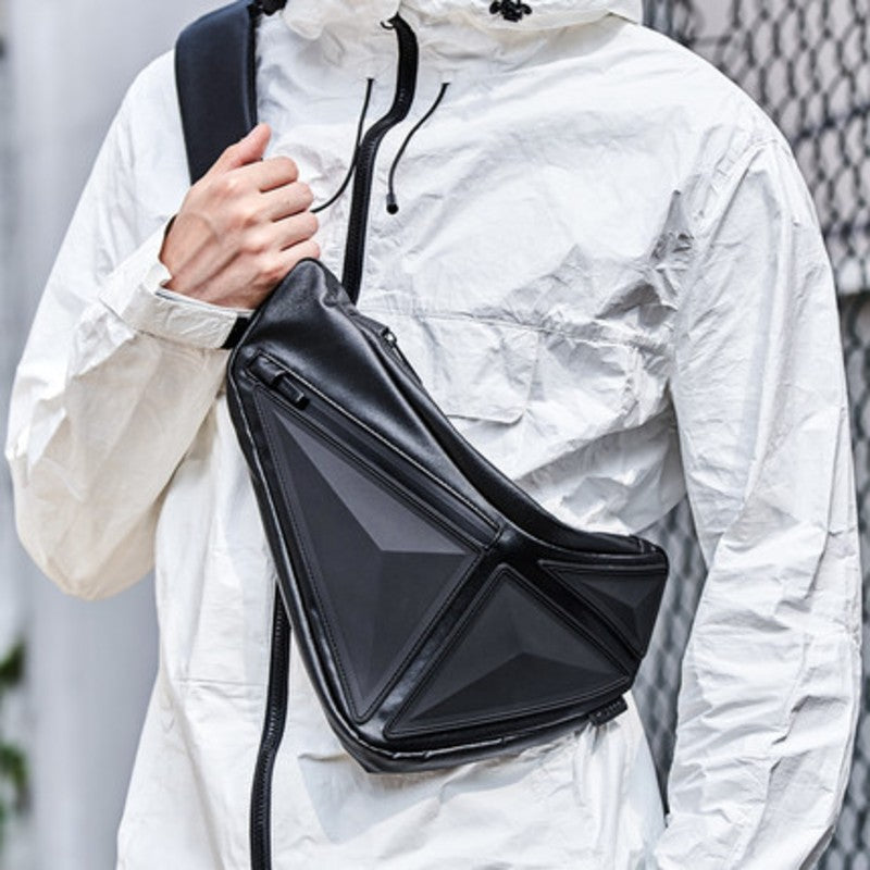 Crossbody Sling Bag, with Stylish Design, Multi-pockets and Spacious Compartment, for Men & Women