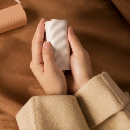 2-in-1 Portable Mini Rechargeable Hand Warmer & 4000mAh Power Bank, for Camping, Skiing, Fishing, and Hunting