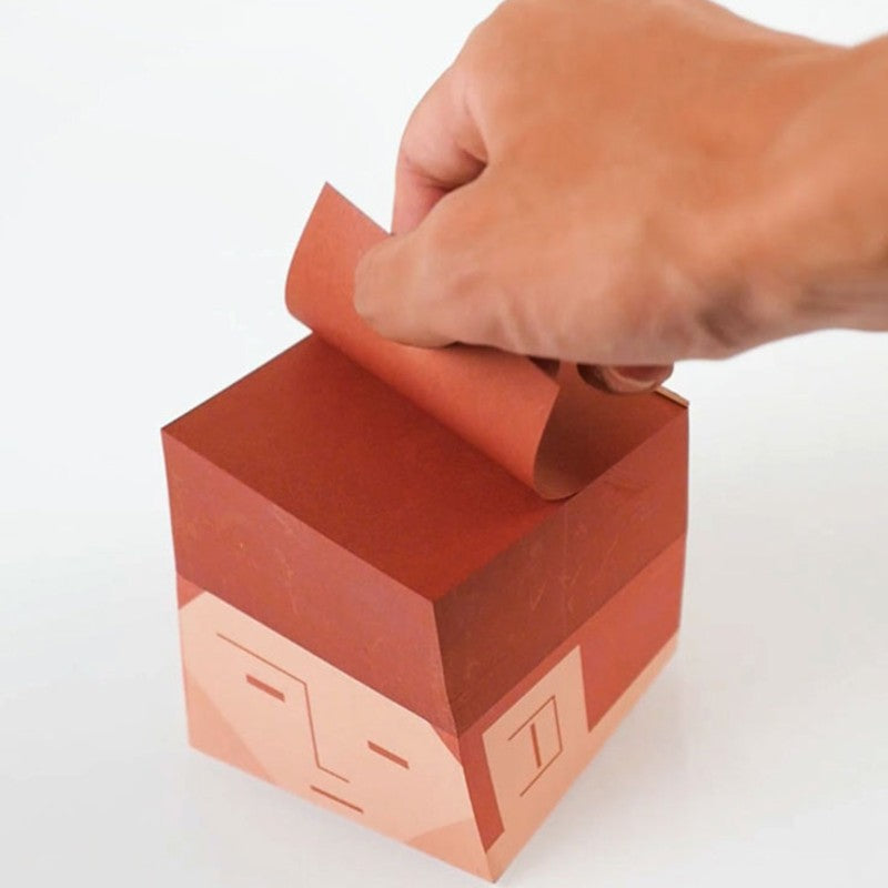 Funny Bald Head Self-adhesive Sticky Notes with 620 Sheets, for Home & Office, Gift for Holidays
