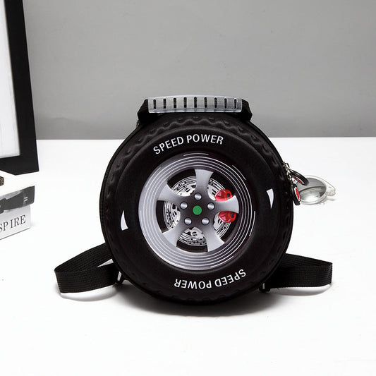 Cool 3D Racing Car Tire Backpack, for Preschool & Kindergarten, Boys & Girls