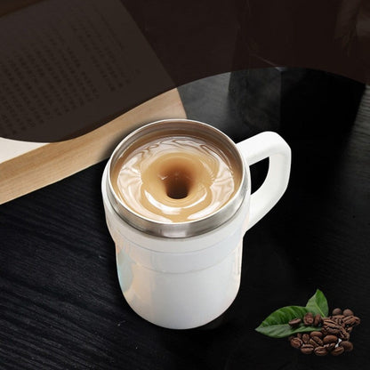 Magnetic Self Stirring Coffee Mug, No Battery, Switch and Spoon, for Office, Home & Travel