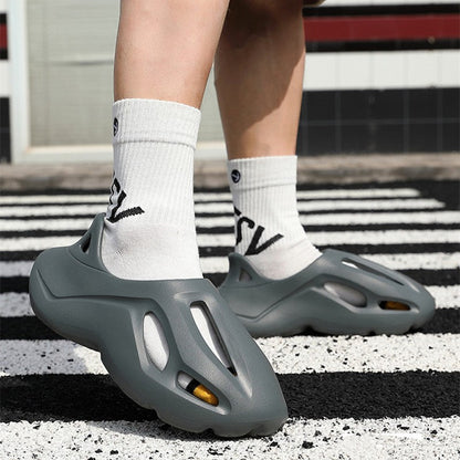 Men Cool Closed Toe Beach Sandals, for Fishing, Beach, Outdoor
