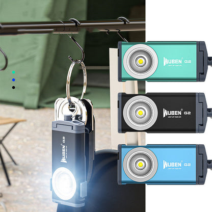 Portable Rechargeable Mini Bright Flash Light, for Hiking, Camping, Repairing, Reading