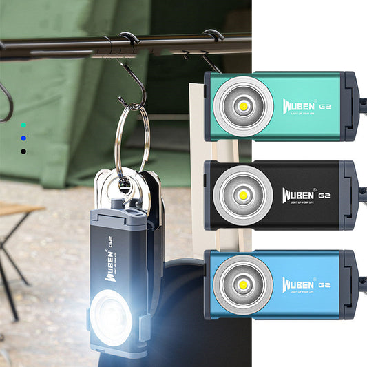 Portable Rechargeable Mini Bright Flash Light, for Hiking, Camping, Repairing, Reading