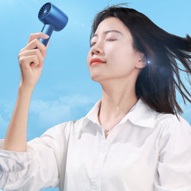 Portable Rechargeable Handheld Fan, with 3 Adjustable Wind Speed & Lightweight Design