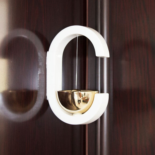 Pure Copper Door Bell, with Magnetic Design and Sweet Ringtones, for Gift, Decoration, Ornaments, Bedroom & Living Room