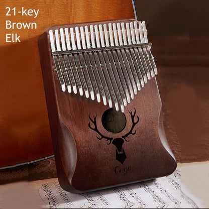 Portable Kalimba, with 21 Keys & Solid Wood Board, for Kids, Adult, Beginners, Professional
