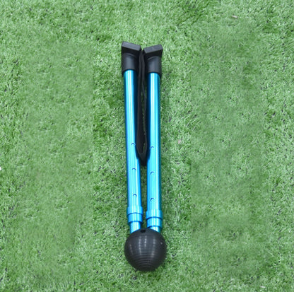 Pocket-size Portable and Foldable Telescopic Stool, with Adjustable Height, Load Bearing of 200kg and Aluminum Alloy Material, for Outdoor, Waiting, Hiking and Travel