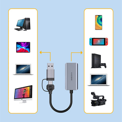 USB Capture Card Switch to HDMI Video NS Device