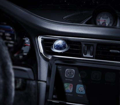 Cool & Rotatable Car Air Freshener, with Magnetic Suction Lid, Simple Installation, Fast Diffusion and Stable Fixing