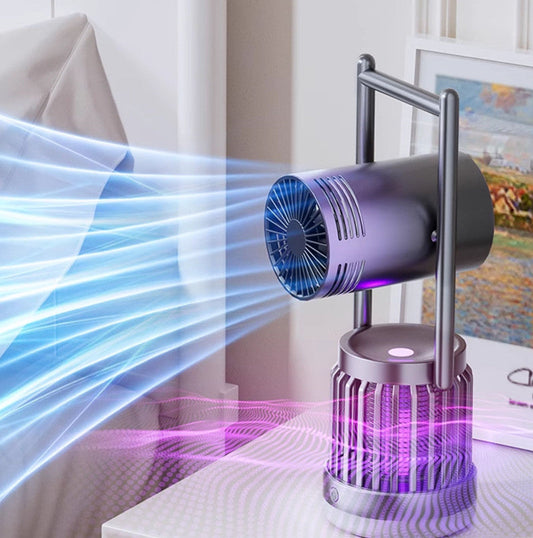 2025 New 3-in-1 Outdoor Fan & Mosquito Killer Lamp