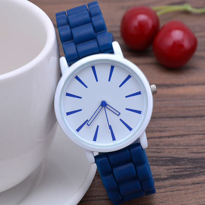 Classic Ultra-thin Silicone Ladies Watch