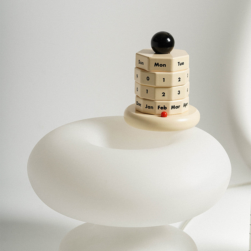 Wooden Creative Perpetual Calendar