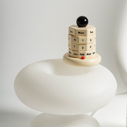 Wooden Creative Perpetual Calendar