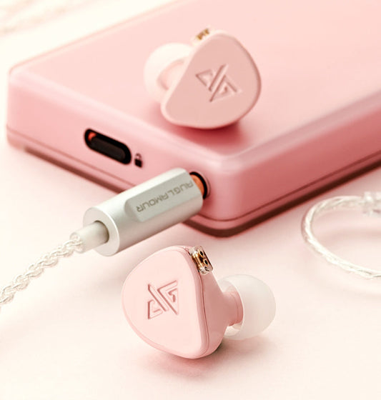 HiFi In-ear Headphones, with High-quality Sound, Changeable Cable Design, Mounting Ear Design & Ergonomics, for Sports, Study & More